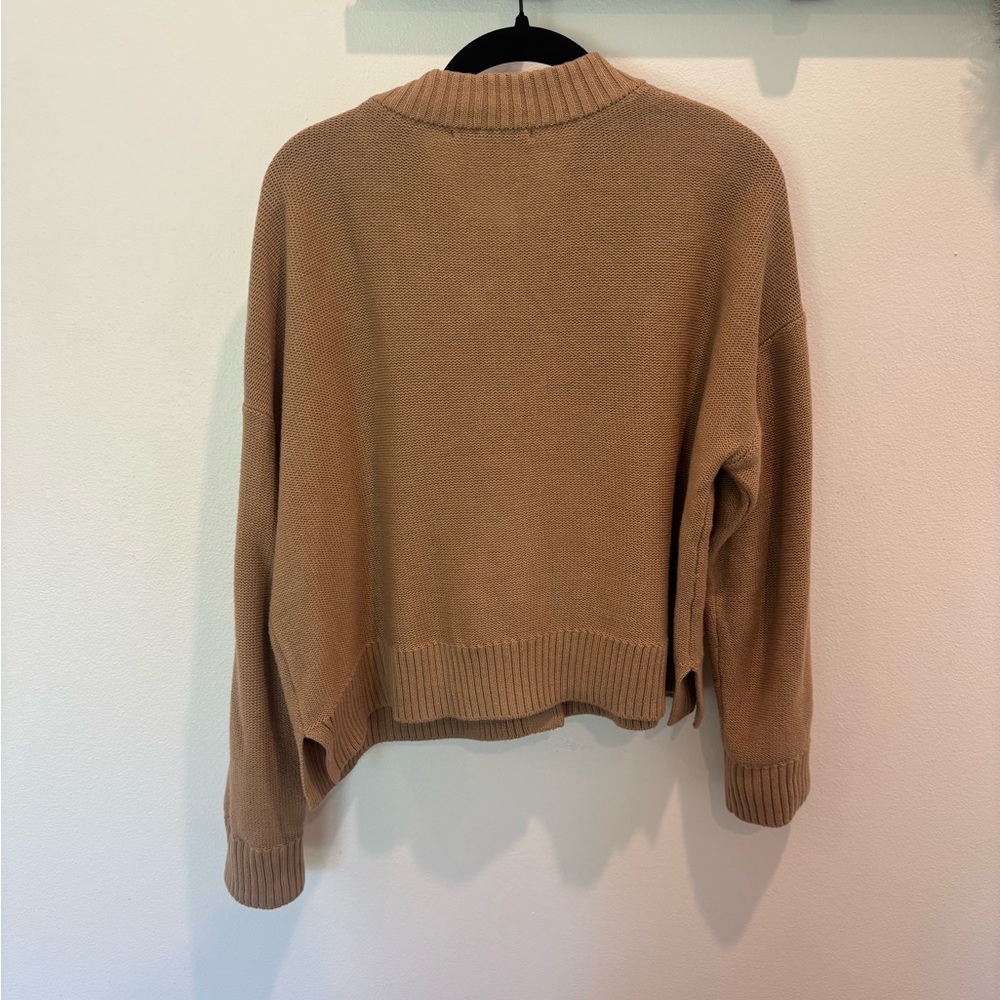 Quince Cardigan Tan Medium - Picture 5 of 9